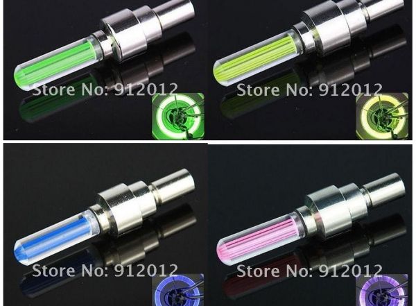 Par De Led Neon Para Pneu de Carro, Moto E Bicicletas