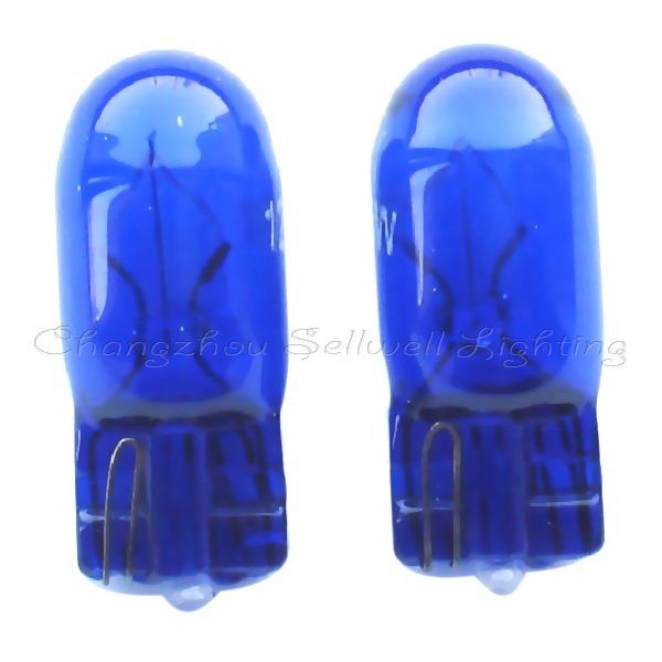 Lâmpada Pingo T10 Halogena azul 12v - Par