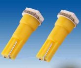 Lâmpada Pinguinho T5 SMD esmagadinha Amarela - Und